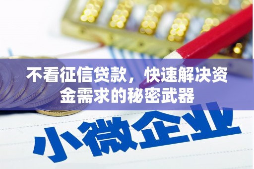 松山不看征信贷款，快速解决资金需求的秘密武器