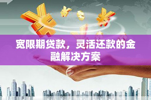 松山宽限期贷款，灵活还款的金融解决方案