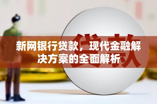 松山新网银行贷款，现代金融解决方案的全面解析