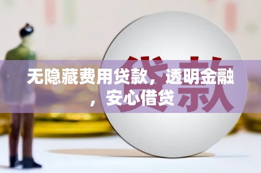 松山无隐藏费用贷款，透明金融，安心借贷